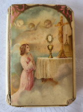 The Little Catholic Child's Prayerbook 1925 Celluloid Cover 320 Pg 1st Communion picture