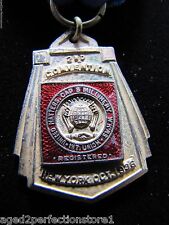 1936 UNITED HATTERS CAP & MILLINERY Union Convention NY Delegate Medallion picture