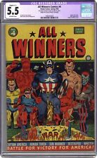 All Winners Comics #4 CGC 5.5 RESTORED 1942 1485443007 picture