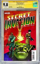 CGC Signature Series 9.8 Secret Invasion #1 Marvel Signed by Samuel L. Jackson picture