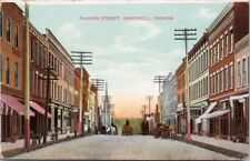 Thames Street Ingersoll Ontario ON Oxford County Unused Postcard E33 picture
