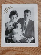 RARE President 1958 John F Kennedy &  Jacqueline Kennedy Official Christmas CARD picture