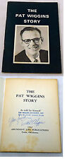 1962 The PAT WIGGINS Story ~ SIGNED  picture