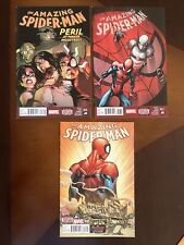 2014 Marvel Amazing Spider-Man #16-17-18 Peril Parker Industry Slott - Hi Grade picture
