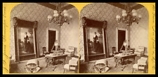USA, Washington, White House, Green Room, ca.1880, Stereo Vintage Stereo Print, picture