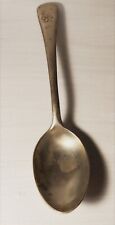 Vintage King George VI GR NS Dixon Trumpet Spoon Royal Collector 1937 picture