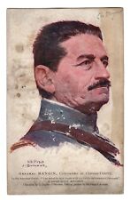 1919 General Mangin American Red Cross Postcard Official Painter French Armies picture