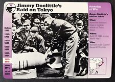 Jimmy Doolittle Raid on Japan , WWII  Grolier Card, 1995 issue picture