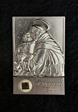 Vintage St Anthony Relic and Prayer Card in Plastic Case picture