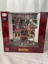 Lemax 2022 Tis The Season Shops #15804 With Colorful Christmas Lighting NIB Excl picture