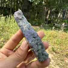 95g natural Grape agate obelisk mineral quartz crystal specimenhealing picture