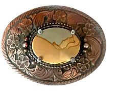 Southwestern Belt Buckle with Polished Stone picture