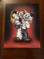 Garbage Pail Kids Terrifier 2/Art The Clown 11x14 Print Signed By David Gross picture