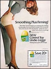 1980 Woman Undie-Leggs pantyhose stayput coupon vintage photo Print Ad ads29 picture