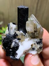 49 Gram Feldspar, Tourmaline, Mica Crystals Natural stone Mineral from Pakistan picture