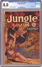 Jungle Comics #132 CGC 8.0 1950 4369590007 picture