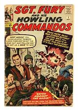 Sgt. Fury #1 GD+ 2.5 1963 1st app. Sgt. Fury and his Howling Commandoes picture