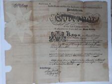 1805 Frances Baily Commission Document Aldermen of Philadelphia Geo. Washington picture