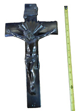 Vintage INRI Jesus Crucifix Large 15
