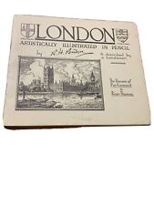 Vintage 1926 London Artistically Illustrated in Pencil by R.H.Penton picture