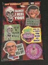 NEW Jeff Dunham 2012 Magnet Collection WALTER - 6 Magnets - SEALED picture