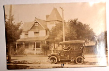 Maple Rapids, Michigan, Adelade St. Home of Dr. Mc Williams, 1910 RPPC Postcard picture