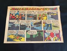 #H01  BUCK ROGERS IN THE 25TH CENTURY Sunday Half Page Strip October 31, 1943 picture