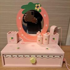 Mother garden Strawberry Dresser pink collection Pretend play items Used F/S picture