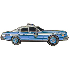 GL7-002 NYPD Vintage Police Car Challenge Coin New York City Police Officer Serp picture