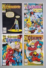 Excalibur Vol 1 #4 5 6 10 Direct VF/NM or Better Marvel 1988-89 lot of 4 picture
