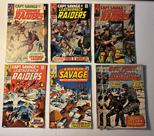 Vintage Marvel Comic Capt Savage Leatherneck Raiders & SGT Flury Lot 1968-1971 picture