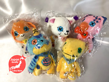 RARE Digimon Adventure Stitches Mascot Plush Set of 5 EXPRESS from JAPAN picture