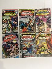 Tomb of Dracula 46 50 52 56 69 Giant Size 4 Lot Of 6 Issues All Bagged & Boarded picture