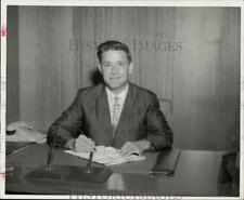 1964 Press Photo Multi-Millionaire Galveston, TX, Insurance Man Robert L. Moody picture