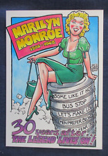 1992 Marilyn Monroe 30 Years After Legend Lives Rick Geary Comic Art Postcard picture