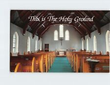 Postcard This is the Holy Ground Interior of St. Therese of Liseux Juneau Alaska picture
