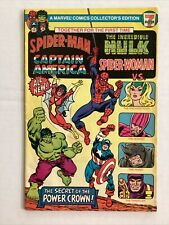 7-Eleven Spider-Man Hulk Cap Spider-Woman Giveaway F/VF Marvel Comics 1981 picture