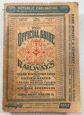 July 1963 Official Guide of the Railways & Steam Navigation Lines of US PR Canad picture