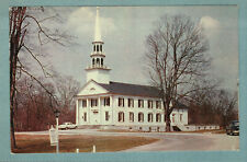 Postcard Saugatuck Congregational Church Westport Connecticut CT picture