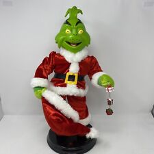 Gemmy Grinch Animated 21'' Figure 2000 Dances Sings **Read Has a couple issues** picture