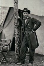 General Ulysses S. Grant, Civil War, Union Army, Hat - Continental Size Postcard picture