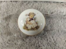 Vintage Hummel Goebel Round Trinket Box with Lid  - Made in Germany picture