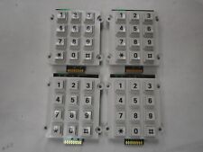 Lot of 4 NEW Push Button Telephone Keypad New/NOS picture