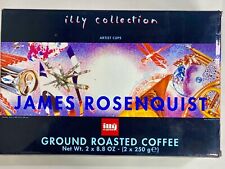 1996 James Rosenquist set of Illy cups and saucers signed and numbered. picture