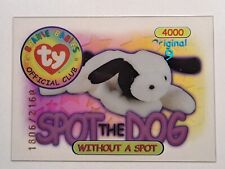 TY Beanie Baby Trading Card, Original 9, Spot Blue # 1806/2160 picture