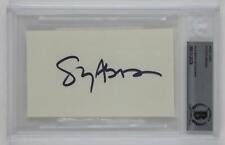 Stacey Abrams Signed Autographed 3x5 Index Card Georgia Slabbed Beckett COA BAS picture