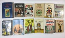 12 Vintage Spanish Books on Taro Reading  picture