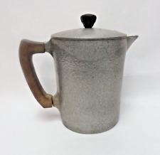 1950's CLUB Hammercraft Aluminum Vintage Coffee Or Tea Pot With Lid picture