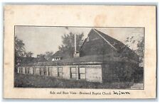 1929 Side And Rear View Brainerd Baptist Church Chicago Illinois IL Postcard picture