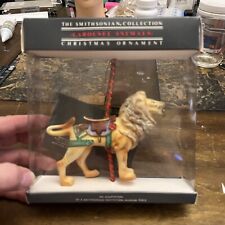 Lion Smithsonian Collection Carousel Animals Ornament Kurt Adler 1988 picture